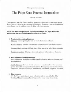 Mark Pruett business professor zeropointzero instructions image